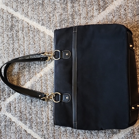Anne Klein Black Tote Bag - Picture 4 of 12